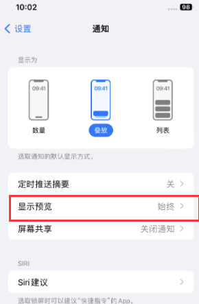 岭口镇苹果售后维修中心分享iPhone手机收不到通知怎么办 