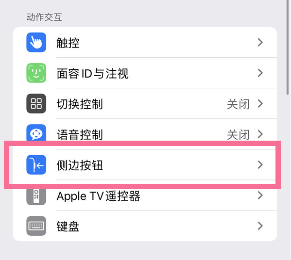 岭口镇苹果14维修店分享iPhone14 Plus侧键双击下载功能关闭方法 