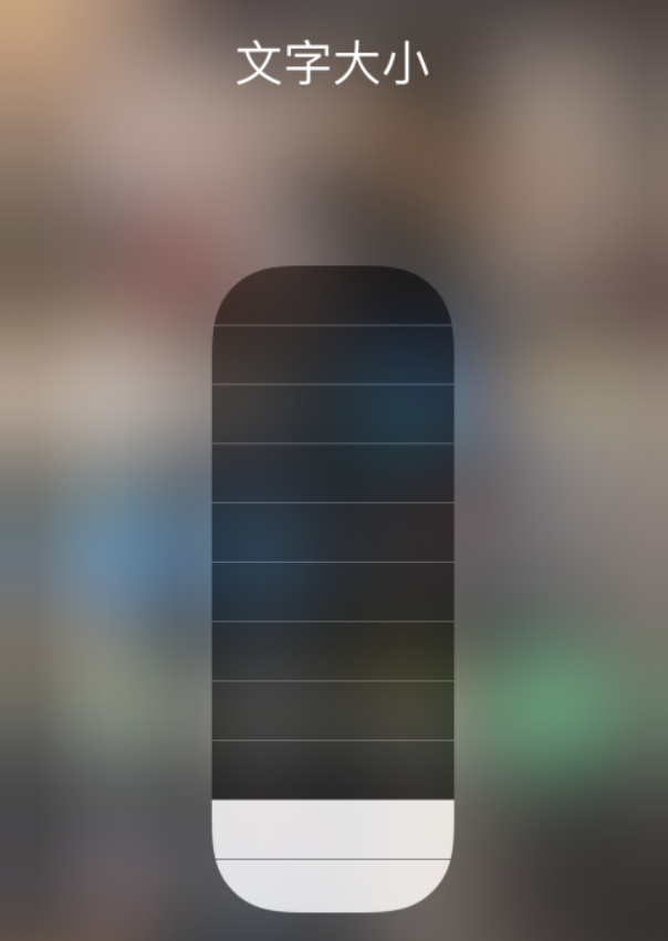 岭口镇苹果手机维修分享小技巧：在 iPhone 控制中心快速调节字体大小 